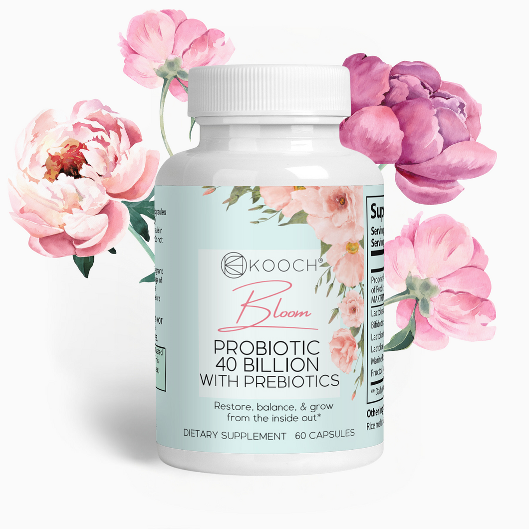 Bloom Probiotic 40 Billion with Prebiotics